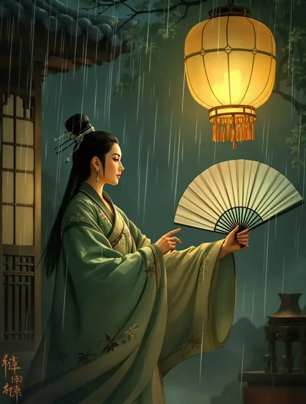 AI短剧《重生之我在古代当首富》古装穿越短剧封面